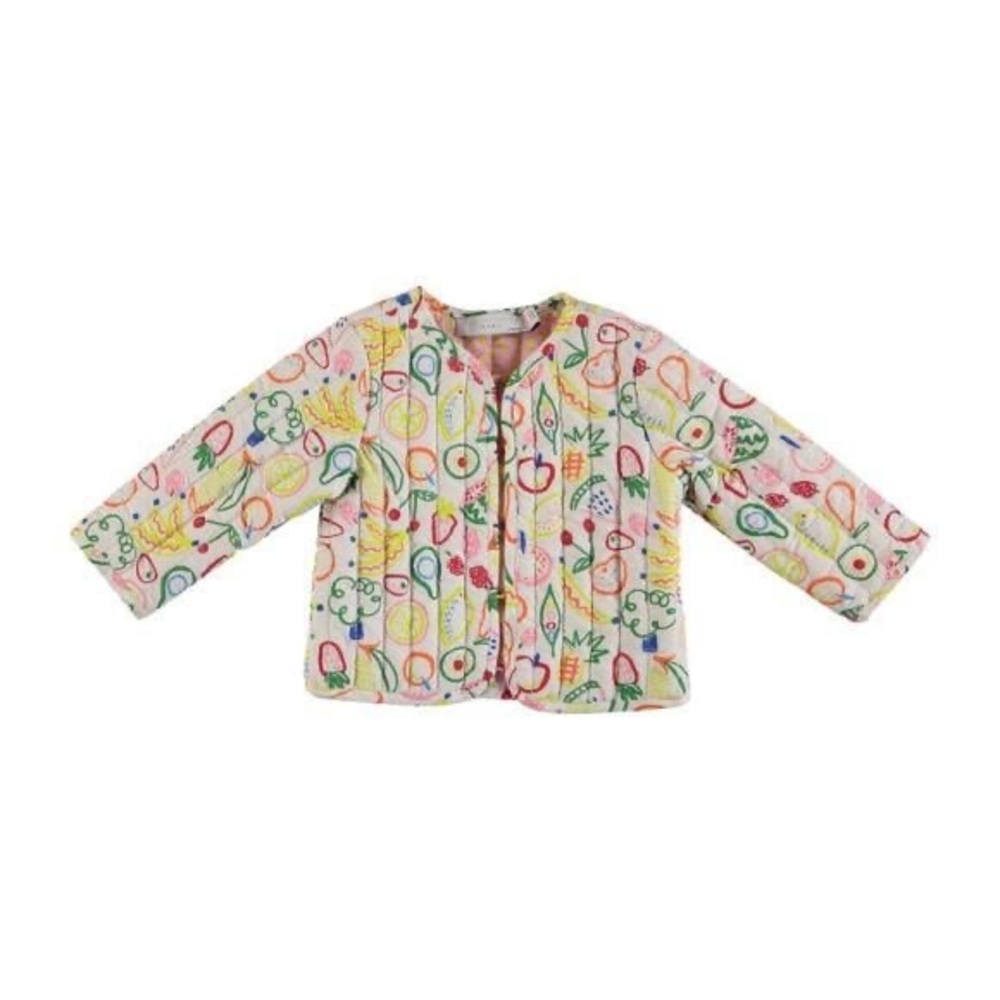 Stella Mccartney Colorful Fruit Patterned Jacket